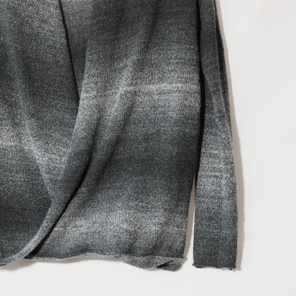 Prana Nightingale Ombré Light Wool Knit Open Back Long Sleeve Sweater SIZE S - Picture 9 of 9